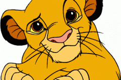 Young Simba's head