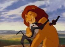 Mufasa and Rafiki